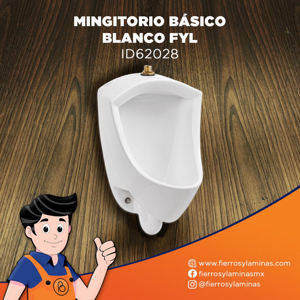 Mingitorio básico blanco