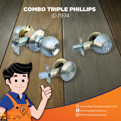 COMBO TRIPLE PHILLIPS