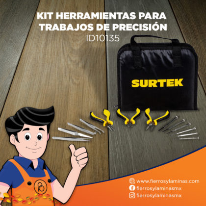 KIT HERRAMIENTAS TRABAJOS DE PRECISION