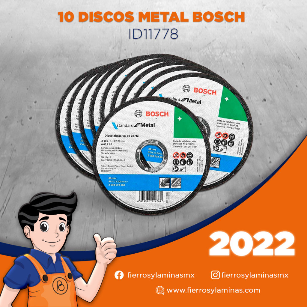 Discos Metal Bosch