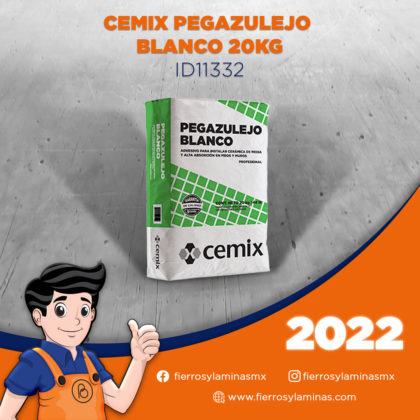 Pegazulejo Blanco Cemix