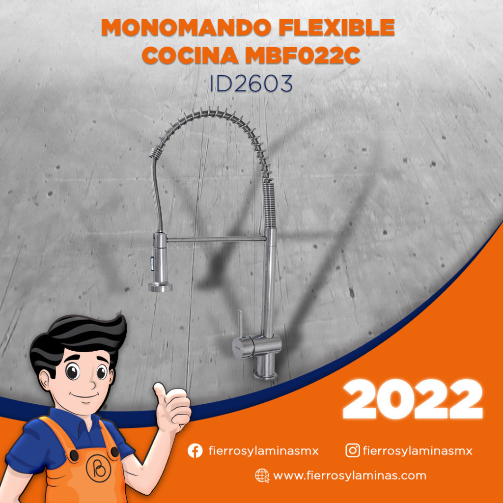 Monomando flexible cocina