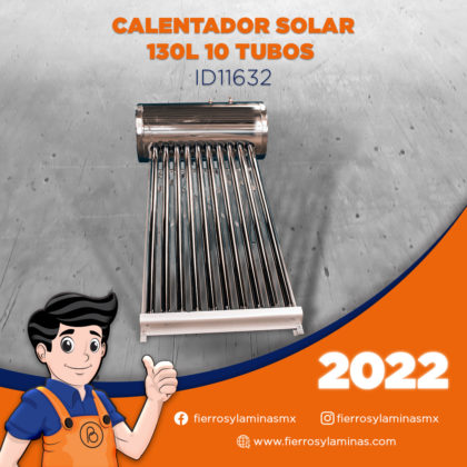 Calentador solar 10 tubos