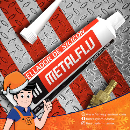 Metalflu sellador de silicón