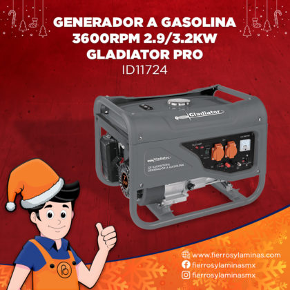 Generador a gasolina Gladitator