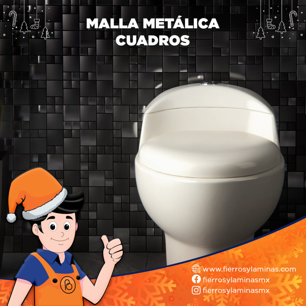 Malla metálica cuadros