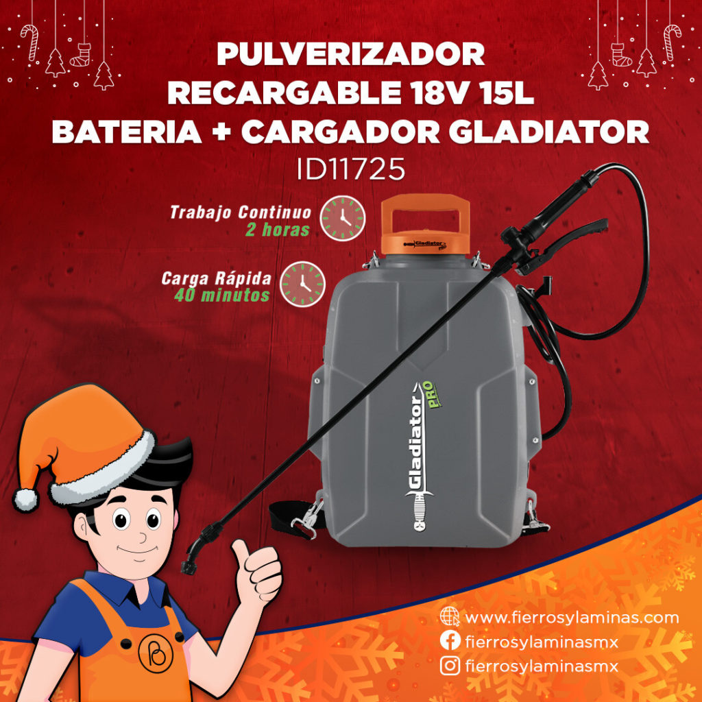 Pulverizador recargable GLADIATOR