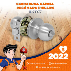 Cerradura GAMMA recamara