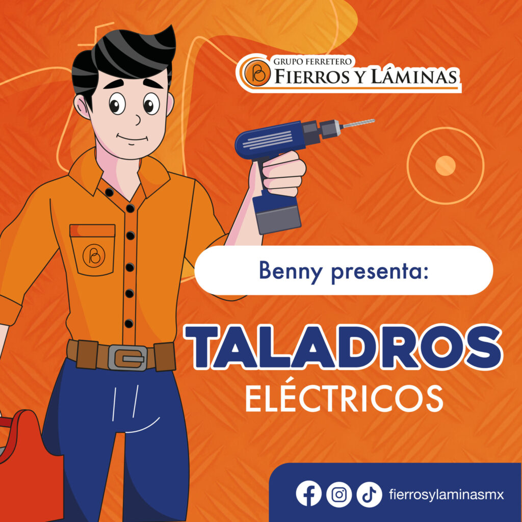 Portada tipos de taladros eléctricos