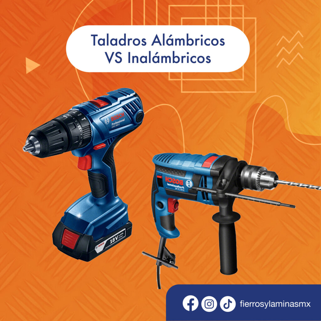 Taladros Alámbricos Vs Inalámbricos